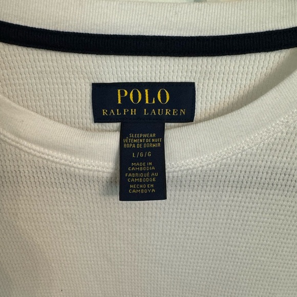 Mens Polo Sleepwear top - Picture 4 of 5